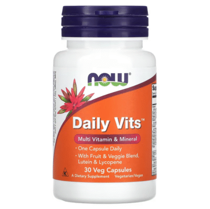 Now Daily Vits – Multivitamin Formula (30 Veg Capsules)