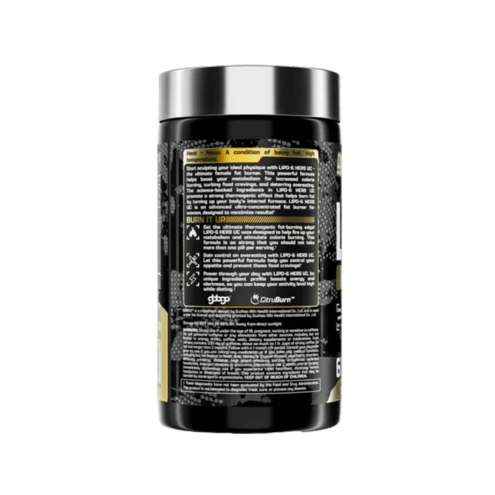 ⁦Nutrex research, Lipo-6 Hers, 60 Capsules, 60 Servings⁩ - الصورة ⁦3⁩