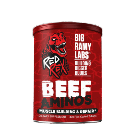 Red Rex Beef Aminos by Big Ramy Labs – 300 Tablets