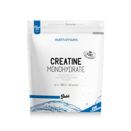 Nutriversum Creatine Monohydrate – 60 Servings