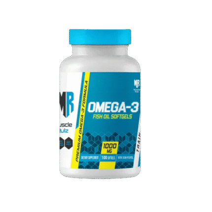 Muscle Rulz Omega-3 Fish Oil – 100 Softgels