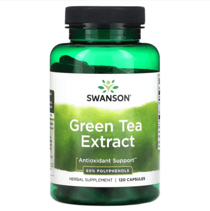 Swanson Green Tea Extract – 120 Capsules (60% Polyphenols)