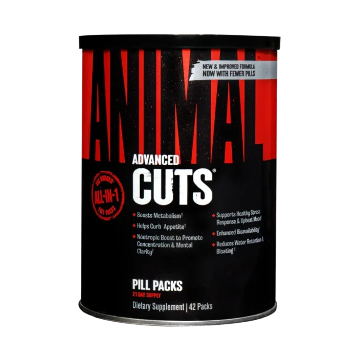 Animal-Advanced-Cuts-Pill-Packs-42-Packs-front Animal, Advanced Cuts, Pill Packs, 42 Packs - الصورة 1