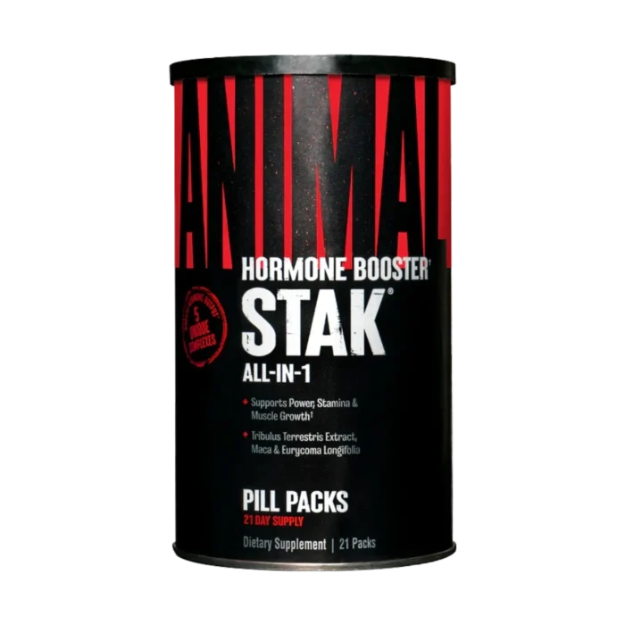 ⁦Animal, Stak Hormone Booster, Pill Packs, 21 Packs⁩ - الصورة ⁦1⁩