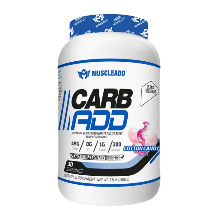 ⁦MuscleAdd, Carb Add, 1.5kg, 30 Servings⁩ - الصورة ⁦1⁩