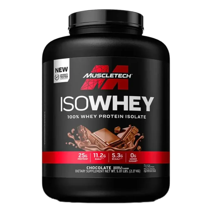 ⁦MuscleTech, IsoWhey, 2.27kg, 72 Servings⁩ - الصورة ⁦1⁩
