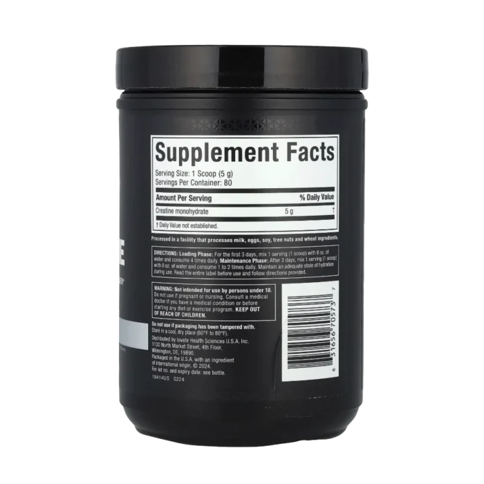 ⁦MuscleTech, Platinum 100% Creatine, Unflavored, 400G, 80 Servings⁩ - الصورة ⁦2⁩