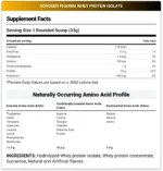 ⁦Novogen Pharma, Whey Isolate, 1kg, 30 Servings⁩ - الصورة ⁦2⁩