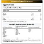 ⁦Novogen pharma, Whey protein Isolate, 2kg, 60 Serving⁩ - الصورة ⁦2⁩