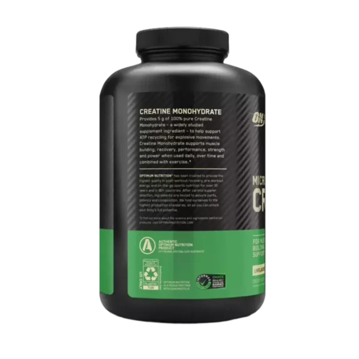 ⁦Optimum Nutrition, Creatine Micronized, 600g, 120 Servings⁩ - الصورة ⁦3⁩