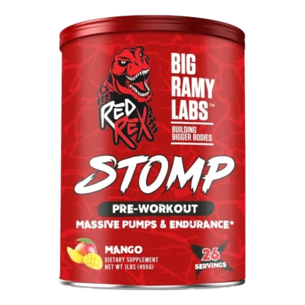 Red Rex, Stomp Pre-Workout, 455g, 26 Servings