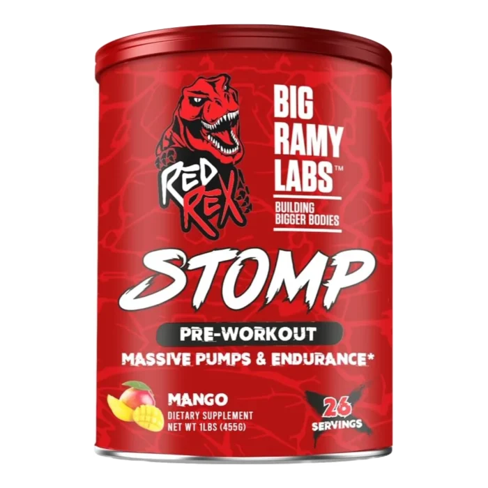 ⁦Red Rex, Stomp Pre-Workout, 455g, 26 Servings⁩ - الصورة ⁦1⁩