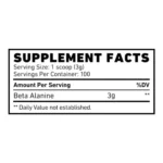 ⁦Skeleton Nutrition, Beta Alanine, 360g, 100 Servings⁩ - الصورة ⁦2⁩