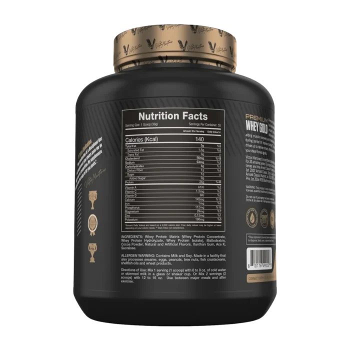 Victor Martinez, Premium Whey Gold, 2KG, 55 Servings - Image 2