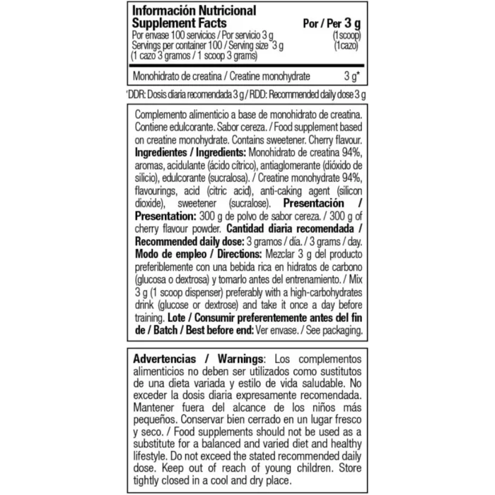 ⁦ZooMad Labs, One Raw Creatine Monohydrate, 300g, 100 Servings⁩ - الصورة ⁦3⁩