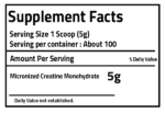 ⁦Pureganic, Creatine Monohydrate, Unflavored, 100 Servings⁩ - الصورة ⁦2⁩