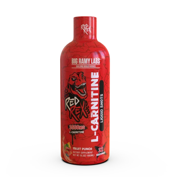 ⁦Red Rex, L-Carnitine Liquid Shots, 32 Servings⁩ - الصورة ⁦1⁩