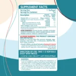 ⁦Organic Nation, Perfect Omega-3 With D3, 30 softgel, 30 Servings⁩ - الصورة ⁦3⁩