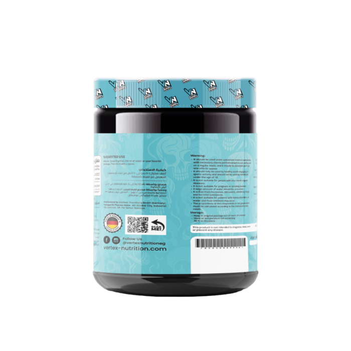 ⁦Vertex Nutrition, Crea-V (Creapure®), Unflavored, 30 Servings⁩ - الصورة ⁦3⁩