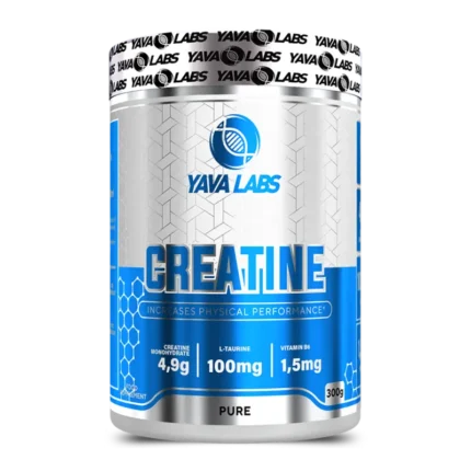 Yava Labs, Creatine 300g +Taurine, 300G, 60 Servings