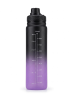 Sport Shaker 1000ml - Lavender & Black - Image 2