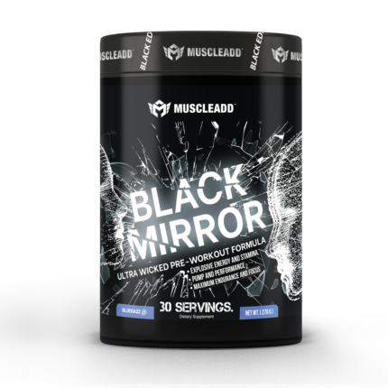 Muscle Add Black Mirror,Blue Razz,270G ,30Serv