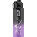Sport Shaker 1000ml - Lavender & Black