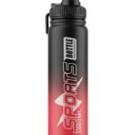 Sport Shaker 1000ml - Red & Black