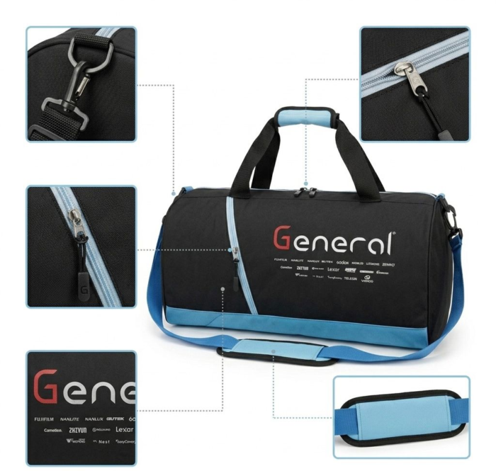 Microfiber Gym Bag - Image 5