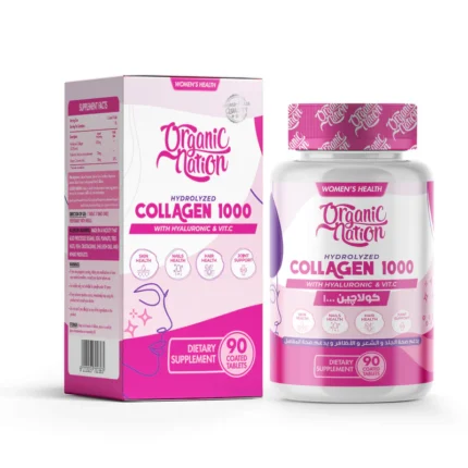 Organic Nation, Hydrolyzed Collagen 1000 , 90 Tablets