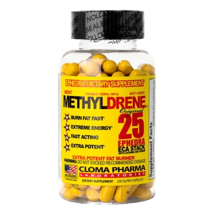 Cloma Pharma, Methyledrene, 100 Capsules, 100 Servings