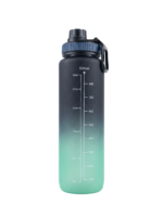 Sport Shaker 1000ml - Black & Green Gradient - Image 2