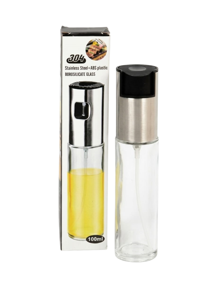 Stainless Steel Glass Oil Sprayer (100ml) - Image 2