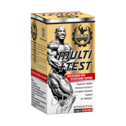 Dexter jackson, Multi+Test, 60 Tablets, 30 Servings