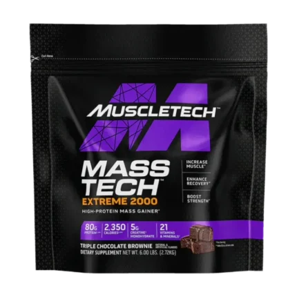 MuscleTech Mass Tech Extreme 2000 Mass Gainer - 2.72kg (5 Servings)