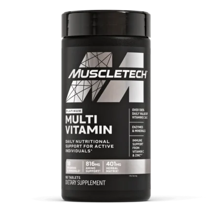 MuscleTech, Platinum Multivitamin, 90 Tablets, 30 servings