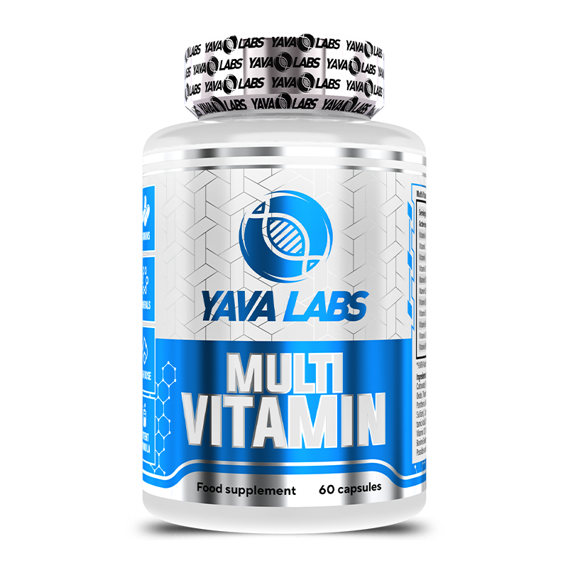 yava_multivitamin_01 Yava Labs, Multi Vitamin, Food Supplement, 60 Capsules - Image 1